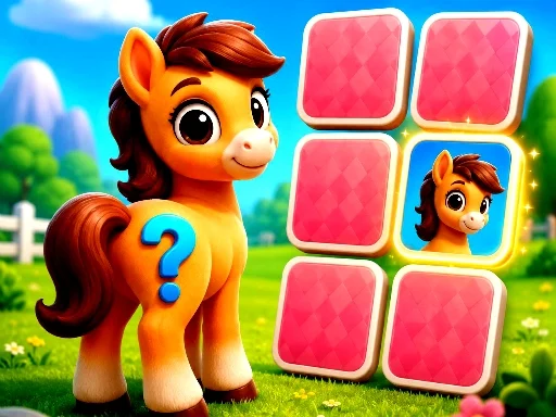 Cute Pony Memory Quest - 11pg