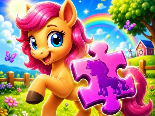 Cute Pony Puzzle Quest - 11pg
