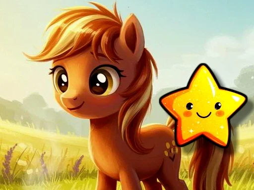 Cute Pony Hidden Stars - 11pg
