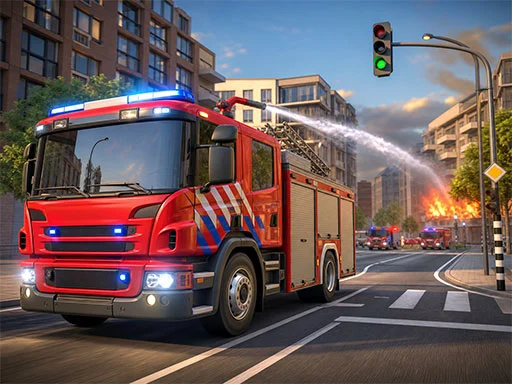 Fire Truck Rescue simulator - 11pg